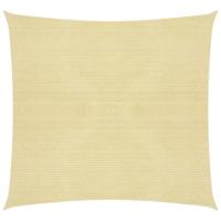 VidaXL Zonnezeil 160 g/m² 6x6 m hdpe beige - thumbnail