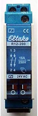 Eltako R12-200-24V Schakelrelais Nominale spanning: 24 V Schakelstroom (max.): 8 A 2x NO 1 stuk(s) Eltako R12-200-24V Schakelrelais Nominale spanning: 24 V Schakelstroom (max.): 8 A 2x NO 1 stuk(s)