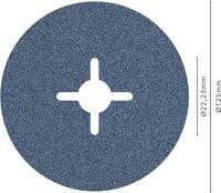Bosch Accessories 2608606734 Fiberschijf Diameter 125 mm 1 stuk(s) - thumbnail