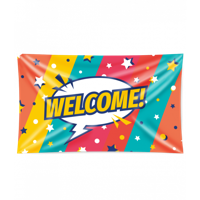 Gevelvlag &apos;Welcome&apos; Sterren - thumbnail