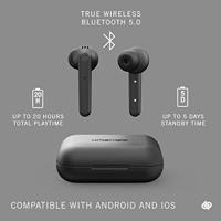 Urbanista Paris True Wireless Oortelefoon 20u speeltijd draaloze oplaadcase en bluetooth 5.0, ruisonderdrukkende koptelefoon met touch controls, ingebouwde microfoon, compatibel met Android en iOS - thumbnail
