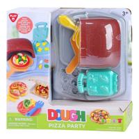 Playgo pizza feest kleiset - 4 kleipotjes - thumbnail
