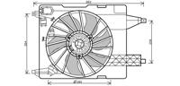KOELVENTILATOR COMPLEET met AIRCO 4323747 - thumbnail