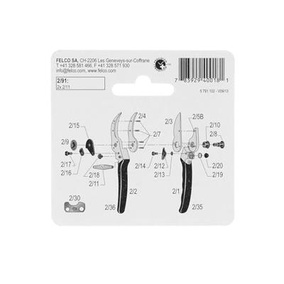 Felco veren service set