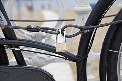 Kabel met slot IFAM Zwart Ø 12 mm Kabel met slot IFAM Zwart Ø 12 mm