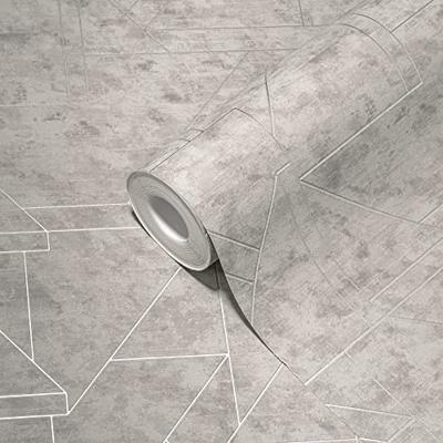 Livingwalls Metropolitan Stories. Travel Stories - Grijs - Geometrisch - 391183