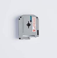 Brother Labelling Tape - 12mm, Red/White, Blister - thumbnail