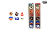 Van Der Doelen Piratengummen 6 stuks - thumbnail