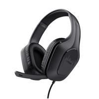 Trust GXT 415 Zirox Over-ear gamingheadset Headset Zwart - thumbnail