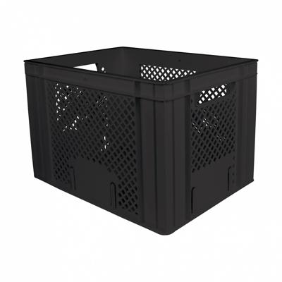 Fietskrat 31 liter - zwart