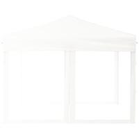 Partytent easy up met Mesh zijwanden 3x3 m wit - thumbnail