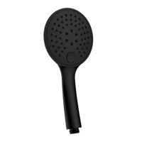 Rain losse verstelbare klik-handdouche mat-zwart - thumbnail