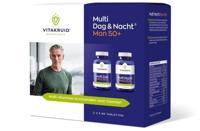 Vitakruid Multi Dag & Nacht Man 50+ 100% Vegan 2 x 90 - thumbnail