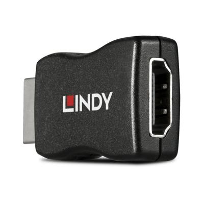 LINDY 32104 HDMI EDID-emulator [1x HDMI-stekker - 1x HDMI-bus] Zwart 4K UHD