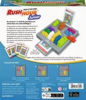 ThinkFun - Rush Hour Junior - Logicaspel - Puzzel - Verkeersopstopping - 40 uitdagingen 4 niveaus - 1 speler of ouder dan 5 jaar - Ravensburger - 76604 - thumbnail