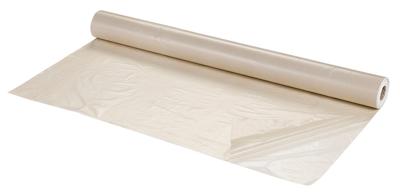 Foliefol bouwfolie - T200 - transparant - 50 x 2 meter - 0.045 mm dik