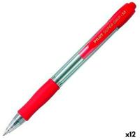 Pen Pilot Supergrip Rood 0,4 mm (12 Stuks) - thumbnail