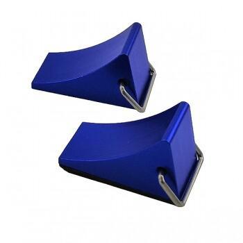Fastrax Wheel chock set (2pcs) - Blue