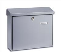 Burg-Wächter | Brievenbus | Wandbrievenbus Amsterdam | Zilver - thumbnail