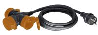 Relectric PRO verlengsnoer 5 mtr 3-voudig 3x1,5mm - RELEC493135 RELEC493135 - thumbnail