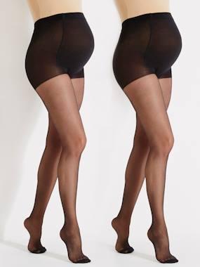 Set van 2 speciale zwangerschapspanty's set zwart Set van 2 speciale zwangerschapspanty's set zwart
