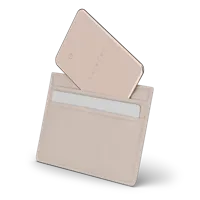 Satechi FindAll wallet card with Find My - Desert Rose - thumbnail