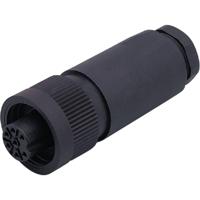ifm Electronic E70142 Sensor/actuator connector, niet geassembleerd Aantal polen (sensoren): 7 Bus, recht 1 stuk(s) - thumbnail