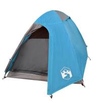 VidaXL Koepeltent 2-persoons waterdicht blauw - thumbnail