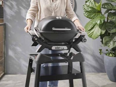 Weber Q1200N gasbarbecue met onderstel - 2,94 kW - 1 roestvrijstalen brander - piëzo-ontsteking - zwart Weber Q1200N gasbarbecue met onderstel - 2,94 kW - 1 roestvrijstalen brander - piëzo-ontsteking - zwart