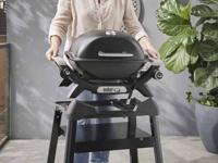Weber Q1200N gasbarbecue met onderstel - 2,94 kW - 1 roestvrijstalen brander - piëzo-ontsteking - zwart - thumbnail