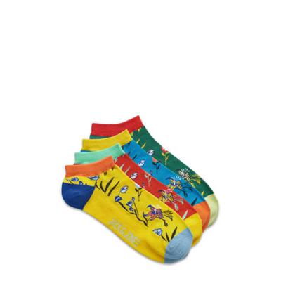 JACK & JONES sneakersokken - set van 4 multi