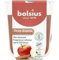 Bolsius geurglas small true scents apple cinnamon - thumbnail
