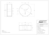 Mediclinics Mediclinics Jumboroldispenser PR2787 - wit - thumbnail