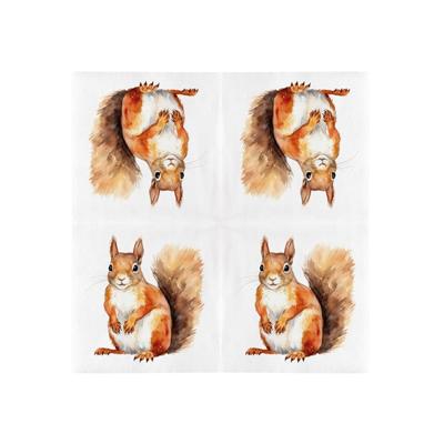 Esschert Design servetten eekhoorn 33cm