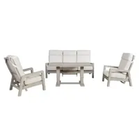 Valerio Loungeset Taupe - thumbnail