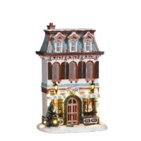 Cafe battery operated l17xb10xh26cm Kerst Luville - Luville - thumbnail