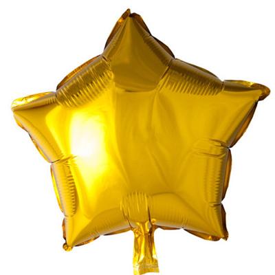 Ster Ballon Folie Goud metallic 45cm