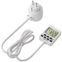 Sygonix SY-5178380 Schakelklok Digitaal Weekprogramma 3500 W Countdown-functie, Continubedrijf, Programmeerfunctie, Toevalsfunctie, Timer-functie, - thumbnail