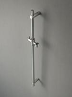 Glijstang Hotbath Mate 90cm rond ⌀2cm Geborsteld Nikkel - thumbnail