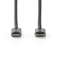Nedis CVTB35000GY30 HDMI kabel 3 m HDMI Type A (Standaard) Zwart - thumbnail