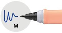 Schneider S-187811 Rollerball Ray Trend M Wit/Roze/Oranje - thumbnail