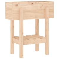 VidaXL Plantenbak 62x30x69 cm massief grenenhout - thumbnail