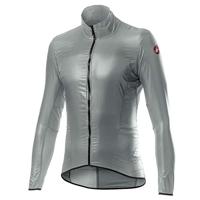 Castelli Aria shell fietsjack zilver heren XL - thumbnail
