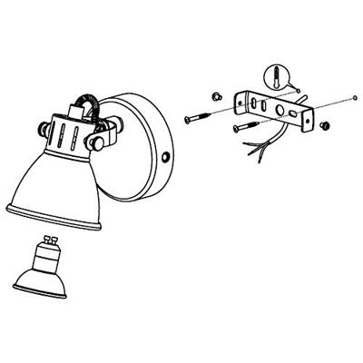 Eglo Landelijk spotjeSeras - 96552