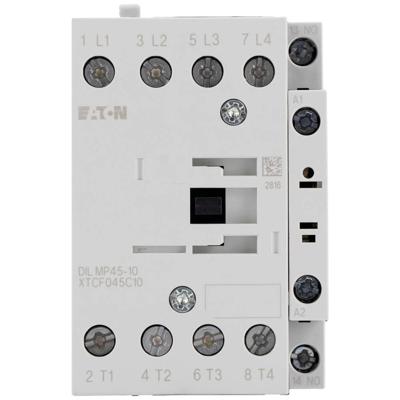 Eaton 109840 vermogensschakelaar, 4-polig met 1 sluiter, 45 A/AC1, DC-bediening