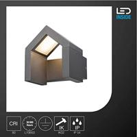 SLV RASCALI 1000797 LED-buitenlamp (wand) LED vast ingebouwd 8 W Antraciet - thumbnail