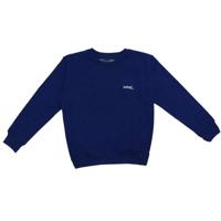 Kindersweater zonder Capuchon Softee Basic Donkerblauw - Maat: 8-10 jaar - thumbnail