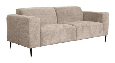 LABEL51 3-zits Bank 'Eden' Elite stof, kleur Clay