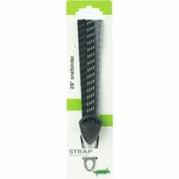 Triobinder Widek City Life met universele RVS beugel - zwart/grijs (op kaart) - thumbnail