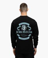Jorcustom Ribbon Longsleeve T-Shirt Heren Zwart - Maat XL - Kleur: Zwart | Soccerfanshop - thumbnail